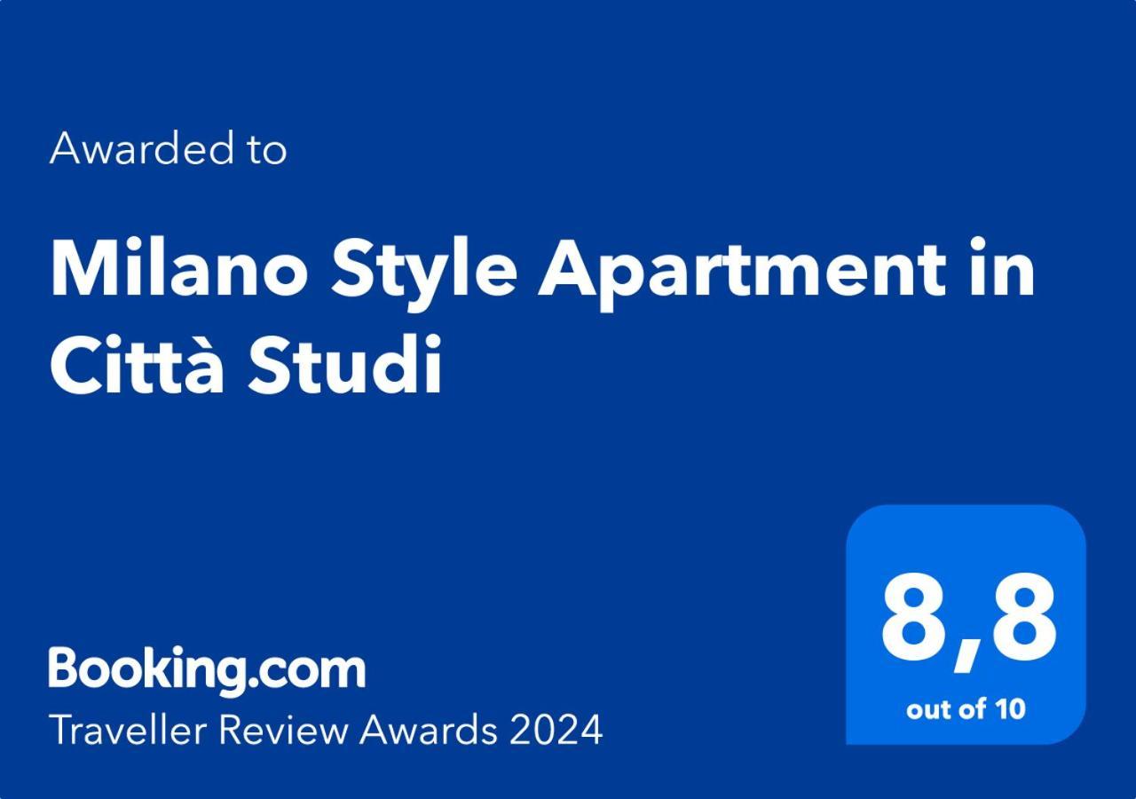 Milano Style Apartment In Citta Studi Exterior foto